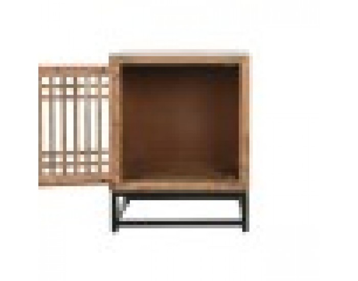 Нощно шкафче DKD Home Decor Дърво манго 50 x 40 x 65 cm