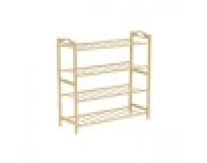 Шкаф за обувки DKD Home Decor Естествен Бамбук 67 x 26 x 68 cm