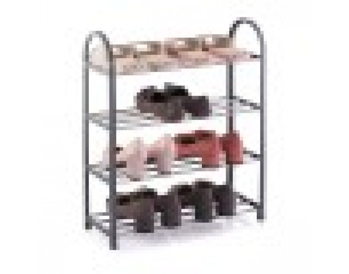 Шкаф за обувки Confortime Метал Пластмаса 49,5 x 18,5 x 65 cm (12 броя)
