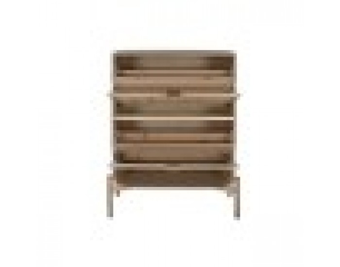Шкаф за обувки Home ESPRIT Естествен Тропически 76 x 29 x 100 cm