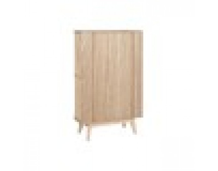 Шкаф за обувки Home ESPRIT Златен Естествен Pатан Cмърч Тропически 70 x 29 x 115 cm