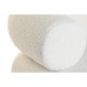 Фотьойл DKD Home Decor Бял Черен Метал Scandi 127,5 x 73,5 x 64 cm