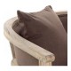 Фотьойл DKD Home Decor Кафяв лен каучук Традиционен (122 x 69 x 72 cm)