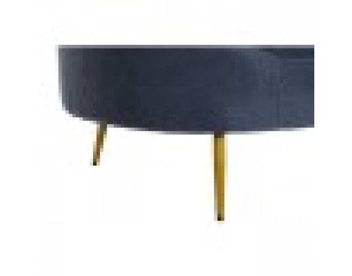 Фотьойл DKD Home Decor Син Златен Метал Облаци Scandi 155 x 75 x 92 cm
