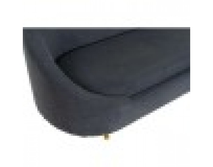 Фотьойл DKD Home Decor Син Златен Метал Облаци Scandi 155 x 75 x 92 cm