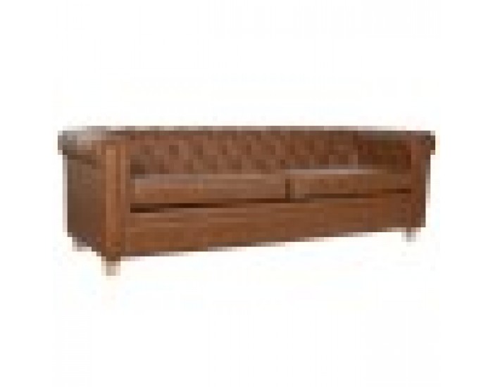 Триместно канапе Home ESPRIT Кафяв Естествен Vintage 218 X 78 X 70 cm