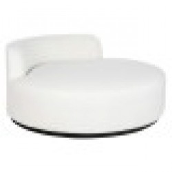 Фотьойл DKD Home Decor Бял 150 x 150 x 69 cm - Mobilier tapițat