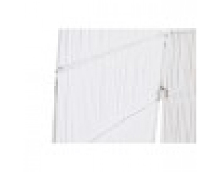 Параван Home ESPRIT Бял Метал плетена ракита 135 x 3 x 170 cm