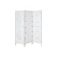 Параван Home ESPRIT Бял Дърво манго Огледало 152 x 2 x 182 cm