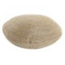 Пуф DKD Home Decor влакно Естествен (50 x 20 x 50 cm) - Taburete