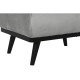 Табуретка DKD Home Decor Черен Сив 70 x 50 x 42 cm