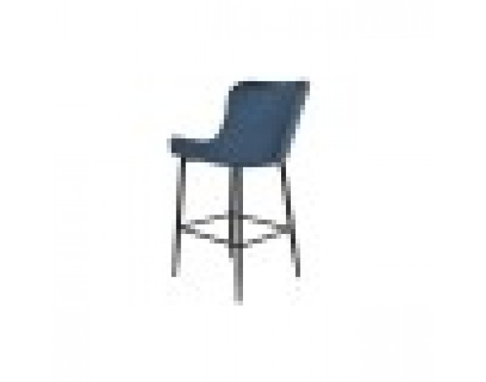 Табуретка DKD Home Decor 47 x 58 x 96,5 cm Метал полиестер Морско син