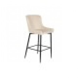 Табуретка DKD Home Decor Бежов Метал полиестер (58,5 x 48,5 x 96,5 cm) - Taburete