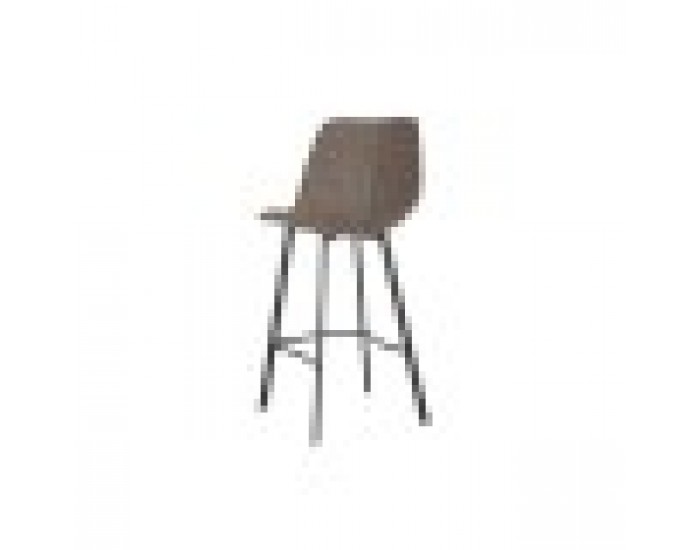 Табуретка DKD Home Decor Черен камила Метал 56 x 49 x 110 cm