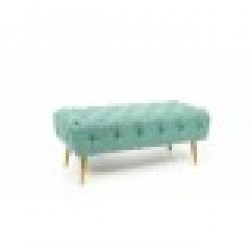 Табуретка DKD Home Decor Зелен Златен Метал 103 x 46 x 42 cm - Taburete