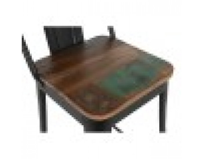Табуретка Home ESPRIT Черен Дървен Метал 41 x 38 x 96 cm