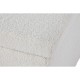 Табуретка Home ESPRIT Бял полиестер Дървен MDF 60 x 60 x 36 cm