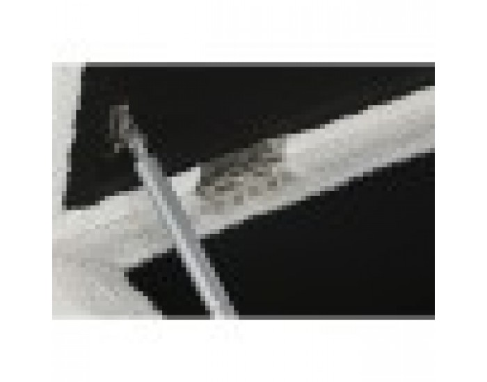Табуретка Home ESPRIT Бял полиестер Дървен MDF 60 x 60 x 36 cm