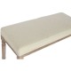 Табуретка Home ESPRIT Бял Естествен полиестер каучук 100 x 38 x 43 cm