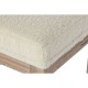 Табуретка Home ESPRIT Бял Естествен полиестер каучук 100 x 38 x 43 cm
