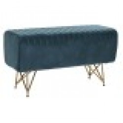 Табуретка DKD Home Decor цвят тюркоаз (90 x 31 x 47 cm) - Taburete
