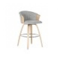 Табуретка Home ESPRIT Сив Дървен 58 x 56 x 86 cm - Home esprit