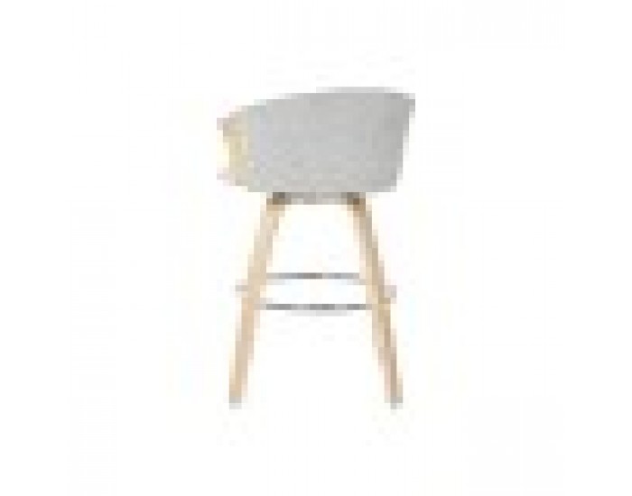 Табуретка Home ESPRIT Сив Дървен 58 x 56 x 86 cm