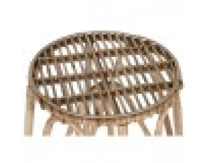 Табуретка Home ESPRIT Естествен плетена ракита 50 X 50 X 86 cm