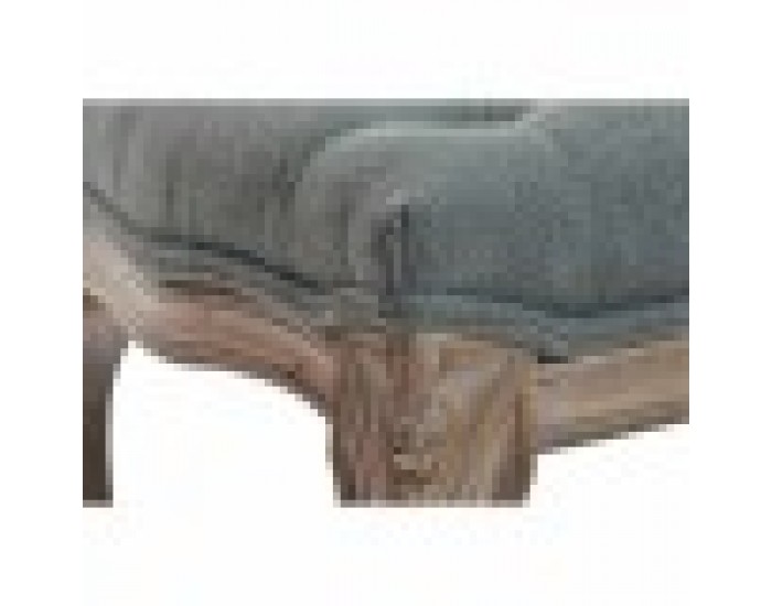 Табуретка DKD Home Decor Сив Естествен Дървен полиестер Тъмно сив (112 x 36 x 48 cm)