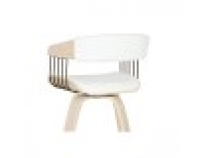 Табуретка Home ESPRIT Бял Дървен 51,5 x 47,5 x 94,5 cm