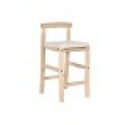 Табуретка DKD Home Decor Естествен Тик 50 x 50 x 102 cm - Taburete