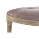 Табуретка DKD Home Decor Естествен Светло розово (125 x 43 x 48 cm)