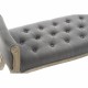 Табуретка DKD Home Decor Естествен Тъмно сив каучук Пластно 109 x 44,5 x 60 cm