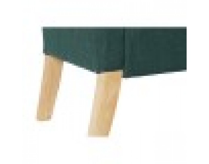 Табуретка DKD Home Decor, Зелен, полиестер, Дървен, 130 x 44 x 69 cm