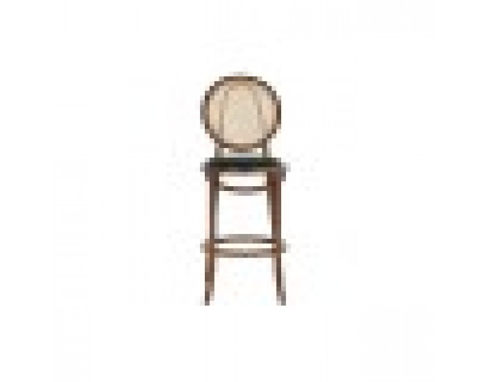 Табуретка DKD Home Decor Тъмно сив Pатан (43 x 43 x 108 cm)