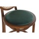 Табуретка DKD Home Decor Тъмно сив Pатан (43 x 43 x 108 cm)