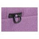 Табуретка DKD Home Decor полиестер Метал Дървен MDF (3 pcs)