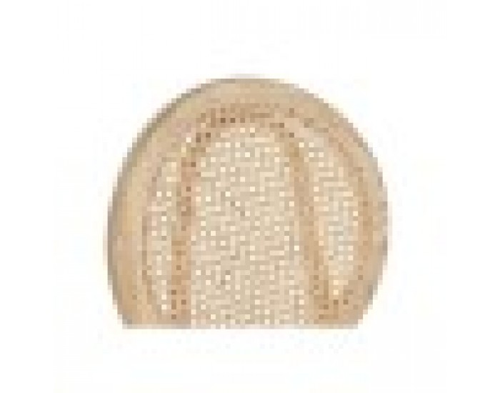 Табуретка DKD Home Decor Светло кафяв Pатан Бряст (43 x 43 x 108 cm)
