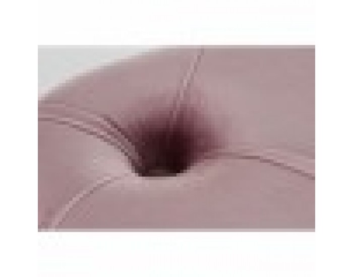 Табуретка DKD Home Decor Розов полиестер Кадифе Дървен MDF (88 x 53 x 47,76 cm)