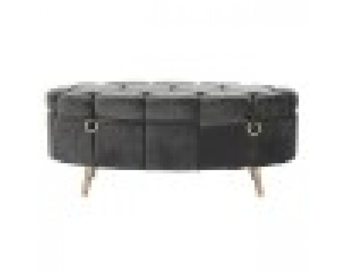 Табуретка DKD Home Decor Сив (125 x 56 x 53 cm)