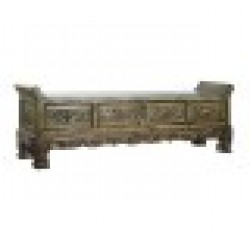Табуретка DKD Home Decor Многоцветен Бряст (179 x 43 x 58 cm) - Taburete