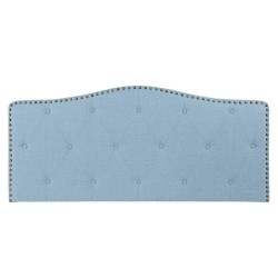 Табла за легло DKD Home Decor Син полиестер каучук (146 x 6 x 68 cm) - Paturi