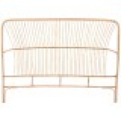 Табла за легло Home ESPRIT Кафяв Естествен Светло кафяв Бамбук 160 x 3 x 115 cm - Paturi