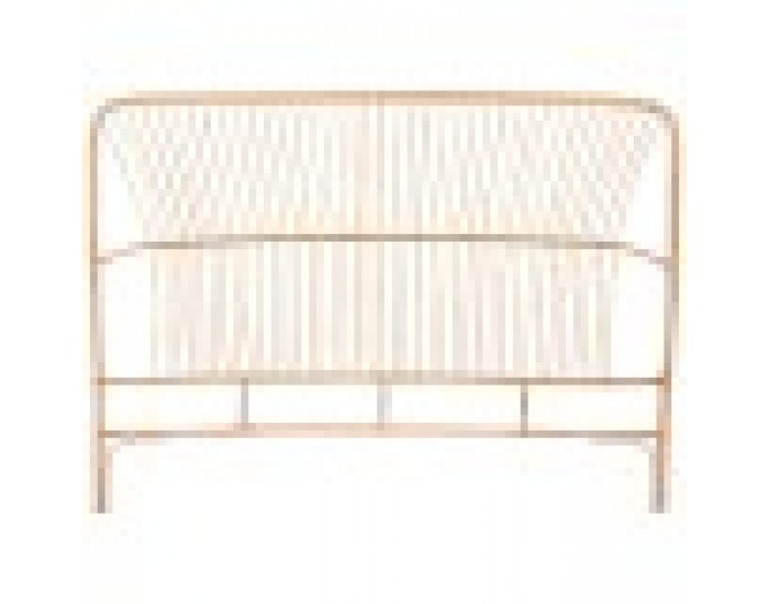 Табла за легло Home ESPRIT Кафяв Естествен Светло кафяв Бамбук 160 x 3 x 115 cm