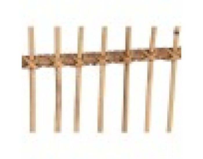 Табла за легло Home ESPRIT Кафяв Естествен Светло кафяв Бамбук 160 x 3 x 115 cm