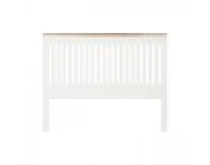 Табла за легло DKD Home Decor Бял Кафяв Aкациево дърво Дърво манго 165 x 3 x 135 cm