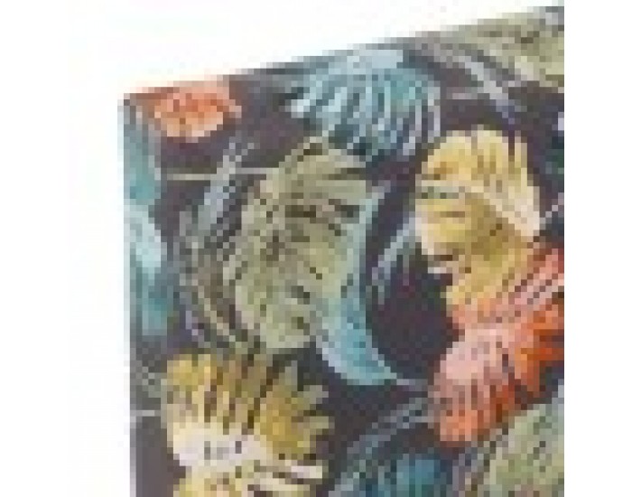 Табла за легло DKD Home Decor полиестер Дървен MDF (160 x 10 x 60 cm)