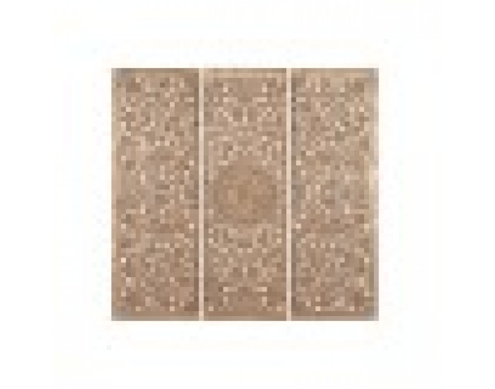 Табла за легло Home ESPRIT Златен Естествен Дървен MDF 180 x 3,5 x 180 cm