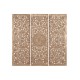 Табла за легло Home ESPRIT Златен Естествен Дървен MDF 180 x 3,5 x 180 cm