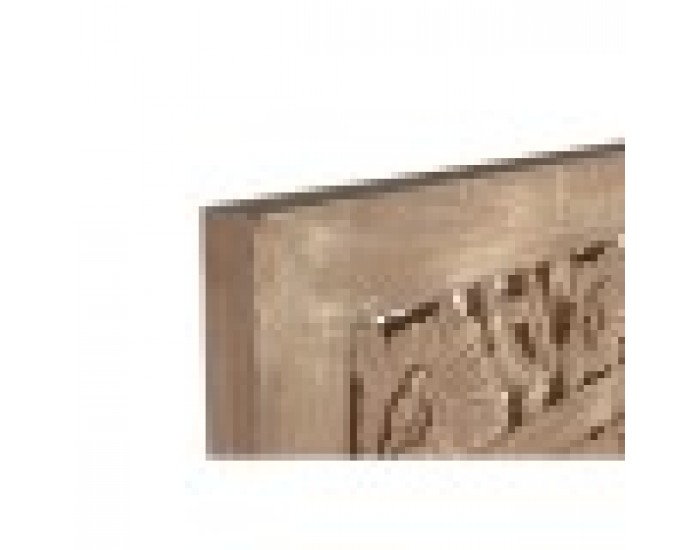 Табла за легло Home ESPRIT Златен Естествен Дървен MDF 180 x 3,5 x 180 cm
